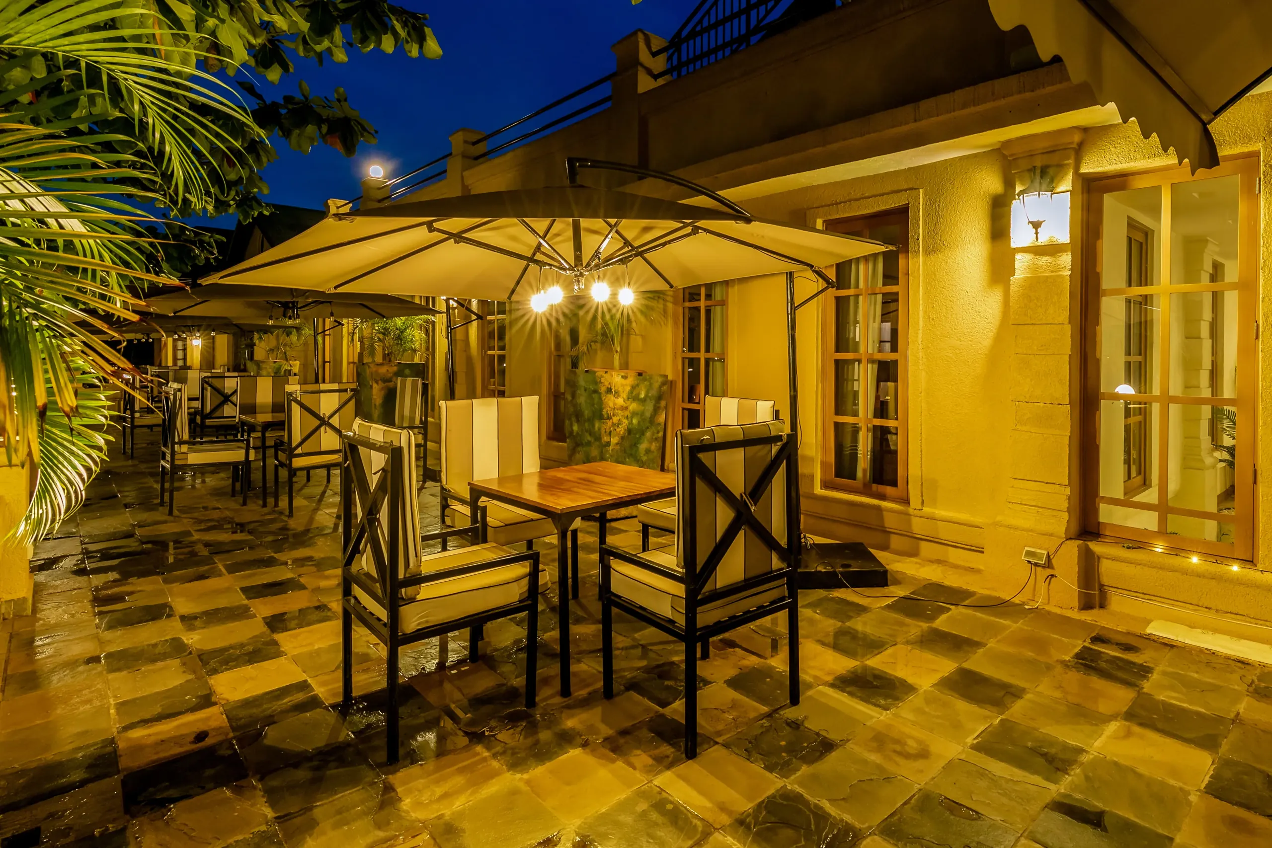 The Rooftop Terrace at The Emin Pasha Hotel & Spa