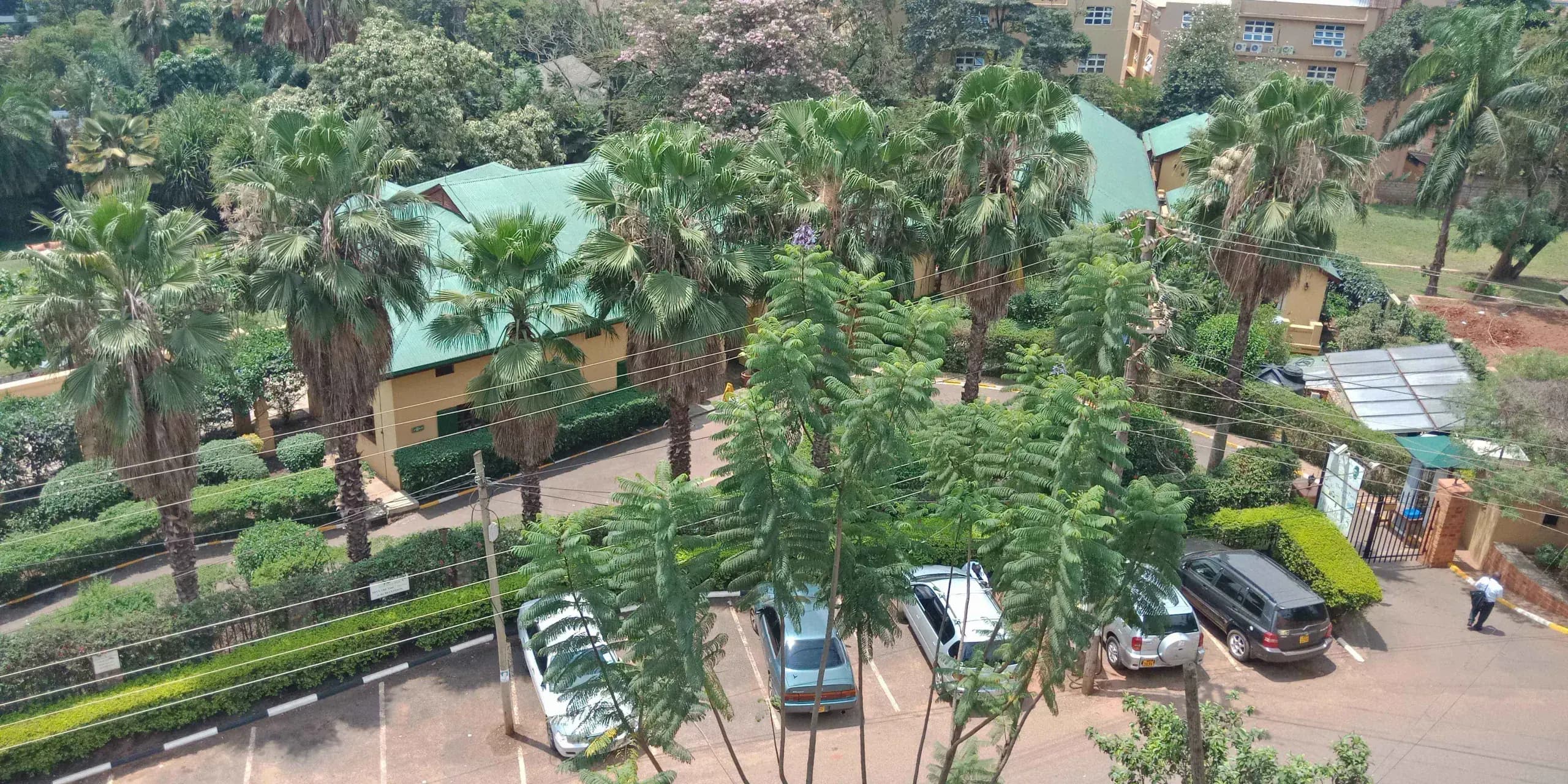 A chauffeured car arriving at The Emin Pasha Hotel & Spa